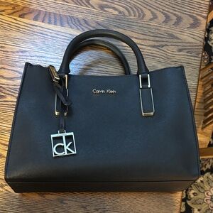 Calvin Klein Black Satchel Bag